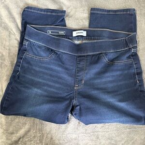 Sonoma Women's Dark Blue Capri Jeans